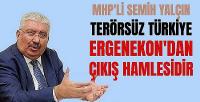 MHP'li Yalçın: Terörsüz Türkiye Ergenekon'dan Çıkıştır
