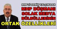 MHP'li Yalçın'dan MHP Düşmanı Yazarların Ortak Özelliği  