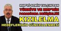 MHP'li Yalçın'dan Paradigma Değişikliğine Yönelik Açıklama  