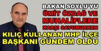 MHP'li Başkan Talat Uğurlu'dan Muhaliflere Kılıçlı Tepki  