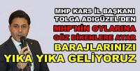 MHP'li Adıgüzel'den MHP Oylarına Göz Dikenlere Ayar  
