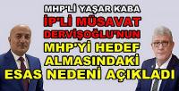 MHP'li Kaba'dan Müsavat Dervişoğlu'nun Esas Amacı  