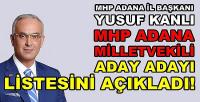 MHP Adana Milletvekili Aday Adayı Listesi Belli Oldu  