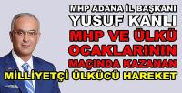 MHP'li Yusuf Kanlı: Kazanan Milliyetçi Ülkücü Hareket Oldu