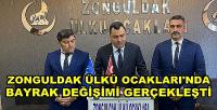 Zonguldak Ülkü Ocakları Başkanlığında Bayrak Değişimi  