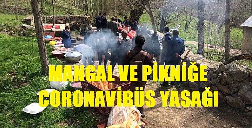 Coronavirüs Tedbirleri Kapsamında Mangal ve Piknik Yasaklandı