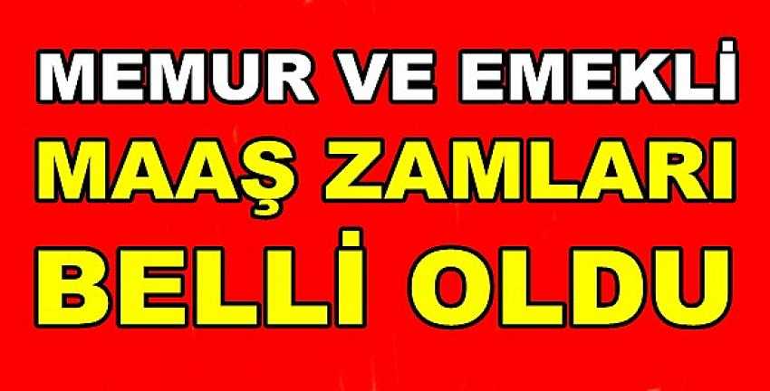 2021 Yılı Memur ve Emeklilerin Maaş Zamları Açıklandı    