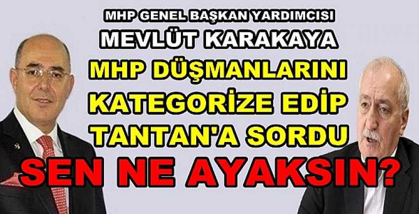 MHP'li Karakaya: Sen Hangi Ayaksın Sadettin Tantan?  