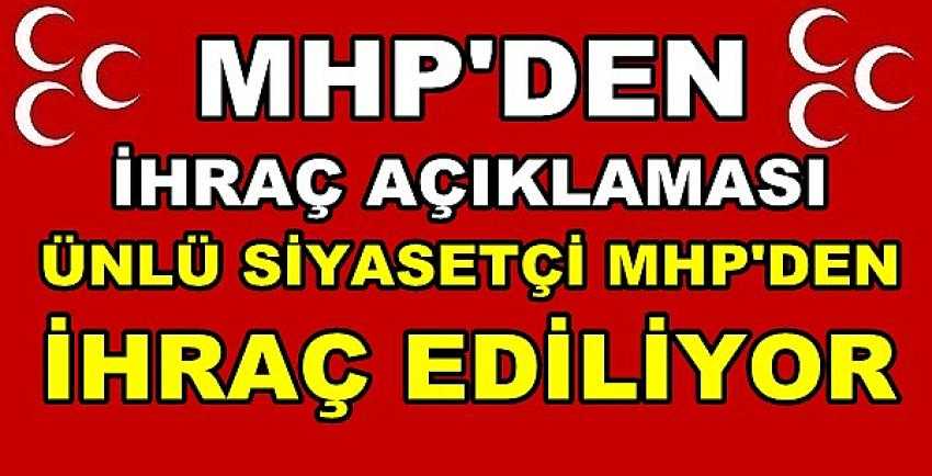 MHP'li Yalçın'dan Disipline Sevkedilen Siyasetçi Açıklaması    