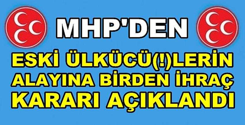 MHP'den Eski Ülkücülerin Alayına İhraç Kararı