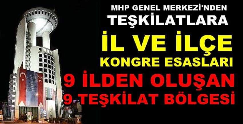 MHP'li Yalçın'dan Teşkilatlara İl ve İlçe Kongresi Esasları