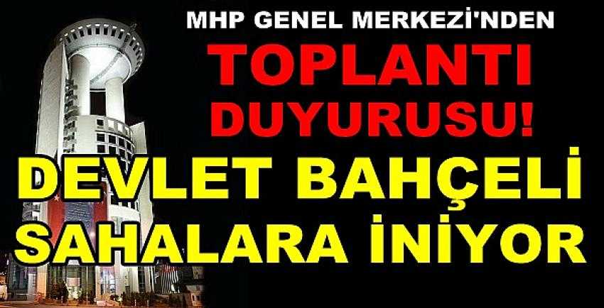 MHP Lideri Devlet Bahçeli Sahalara İniyor     