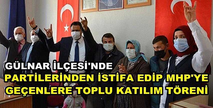 MHP Gülnar İlçe Teşkilatı'nda Toplu Katılım Töreni   