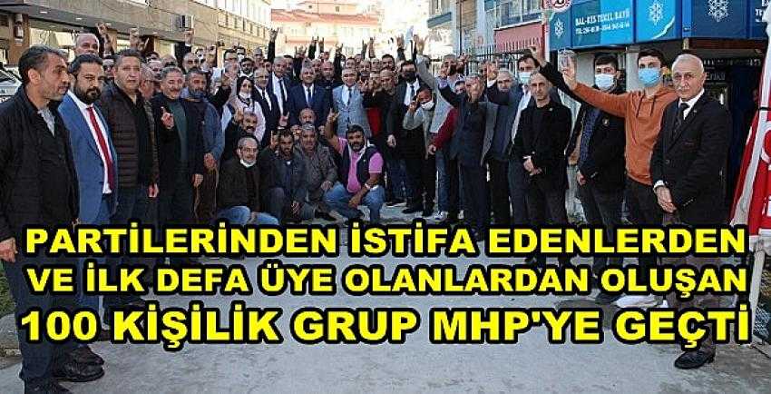 MHP İzmir'in 2. Katılım Töreninde 100 Kişi MHP'ye Geçti      