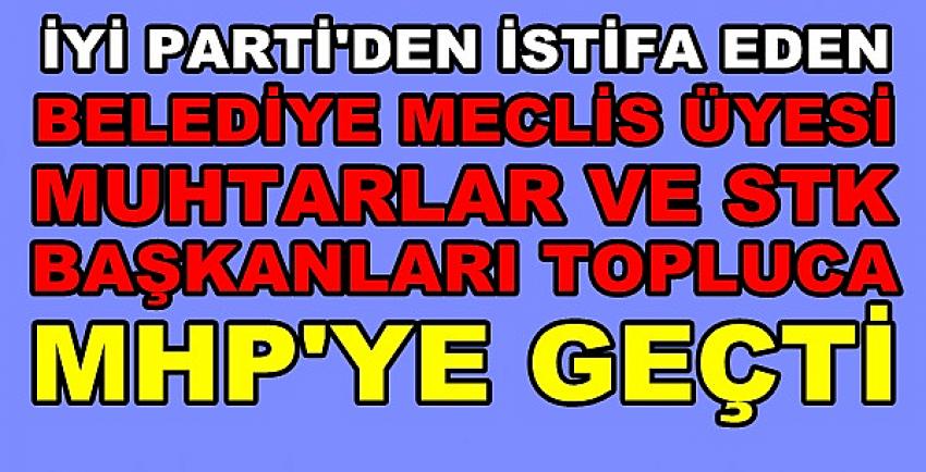 İyi Parti'den İstifa Eden Belediye Meclis Üyesi MHP'ye Geçti   