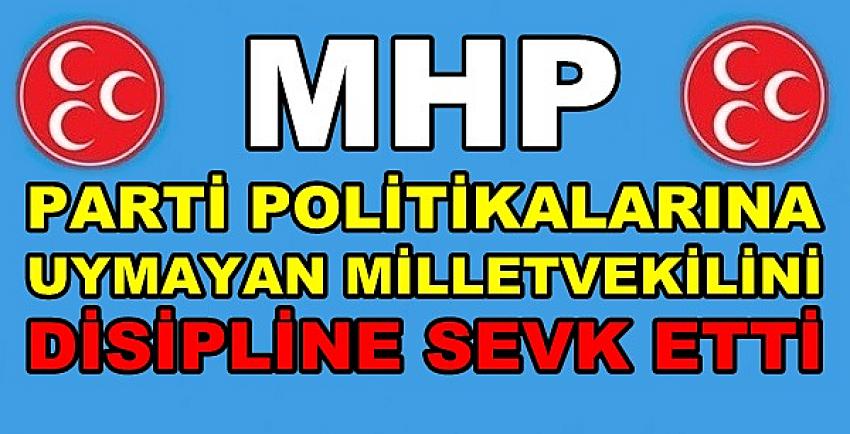 MHP Milletvekili Hakkında Disiplin Süreci Başlatıldı    