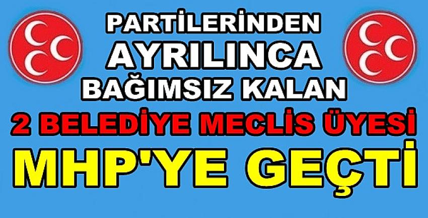 İki Belediye Meclis Üyesi Rozet Takıp MHP'ye Geçti   