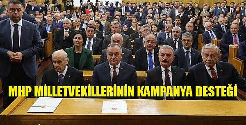 MHP Milletvekilleri Milli Dayanışma Kampanyasını Destekledi