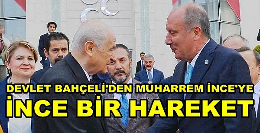 MHP'yi Ziyaret Eden İnce'ye Bahçeli'den İnce Hareket  