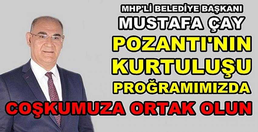 MHP'li Başkan Çay'dan Pozantı'nın Kurtuluşu Proğramı 