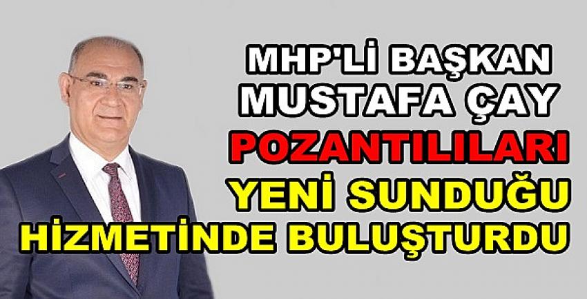 MHP'li Başkan Çay Yeni Bir Hizmetinde Halkı Buluşturdu  