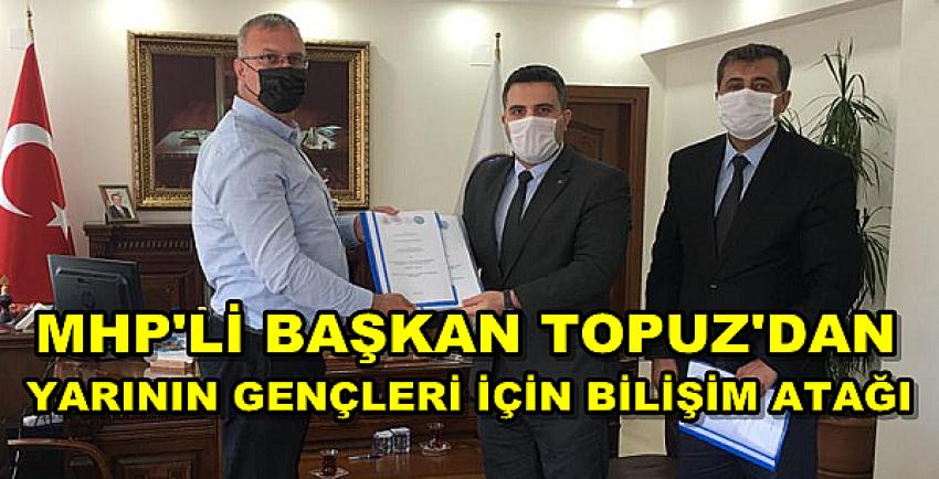 MHP'li Başkan Necip Topuz'dan Bilişim Atağı