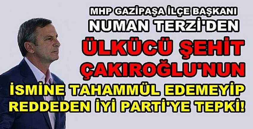 MHP'den Ülkücü Şehidin Adını Reddeden İyi Parti'ye Tepki          