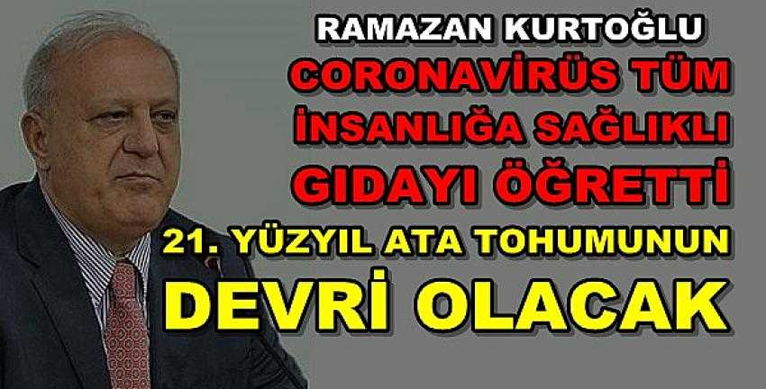 Ramazan Kurtoğlu: Coronavirüs Sağlıklı Gıdayı Öğretti