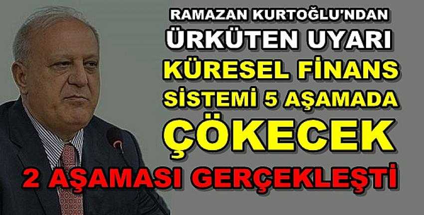 Ramazan Kurtoğlu: Küresel Finans Sistemi Çökecek