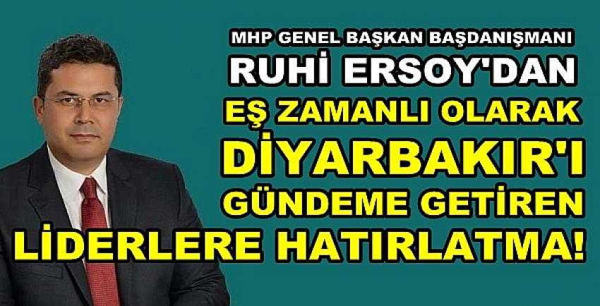 MHP'li Ruhi Ersoy'dan Muhalif Liderlere Tarihi Hatırlatma 