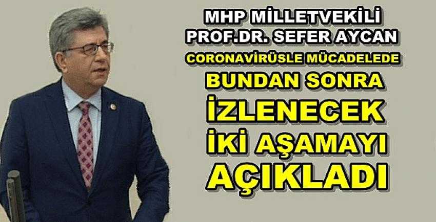 MHP'li Aycan'dan Coronavirüsle Mücadelede İki Uyarı