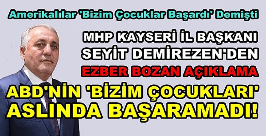 MHP'li Demirezen'den Ezberleri Bozan 12 Eylül Açıklaması