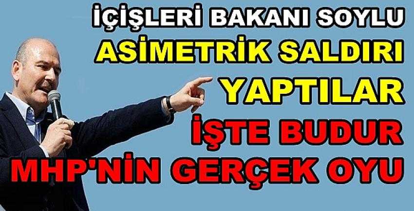 İçişleri Bakanı Soylu MHP'nin Oy Oranını Açıkladı