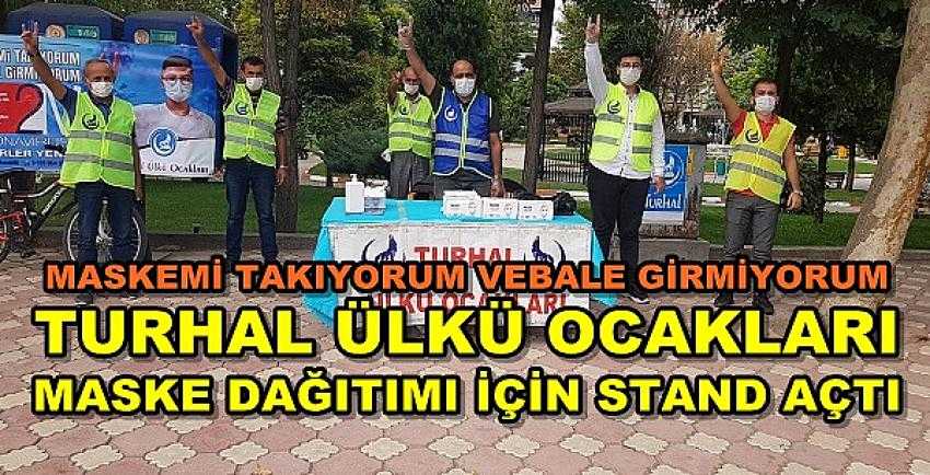 Turhal Ülkü Ocakları'ndan Maske Dağıtım Kampanyası  