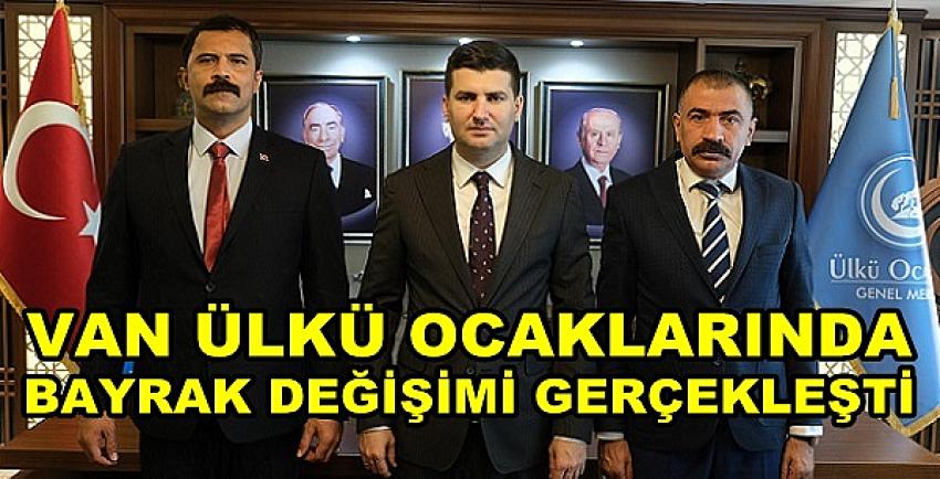 Van Ülkü Ocakları Başkanlığında Bayrak Değişimi  