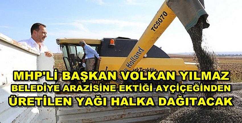 MHP'li Başkan Yılmaz Ürettiği Yağı Halka Dağıtacak        