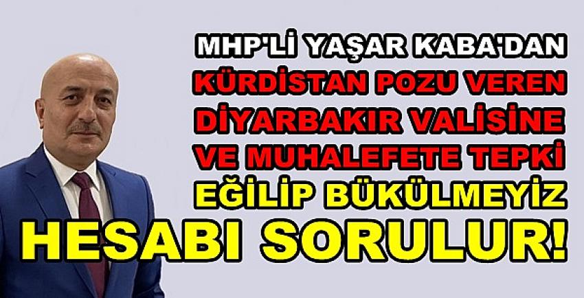 MHP'li Kaba'dan Diyarbakır Valisi ve Muhalefete Tepki 