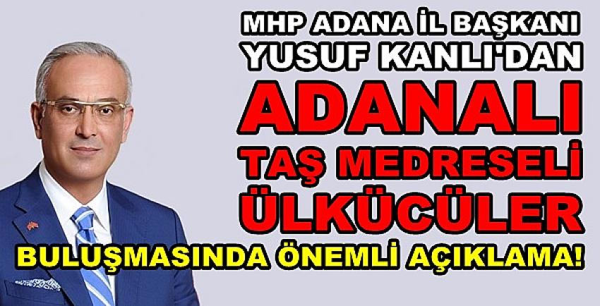 Taş Medreseli Ülkücüler MHP Adana İl Teşkilatında Buluştu