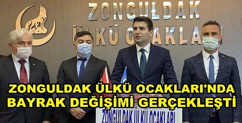 Zonguldak Ülkü Ocakları'nda Bayrak Değişimi   